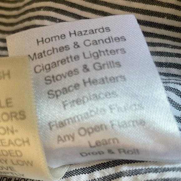 Eileen West | Short robe. Striped seersucker Ruffles. Size S/M Lounge/Sleepwear - Picture 11 of 12